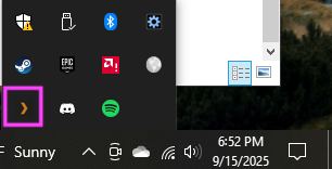 task bar screenshot from Windows 11